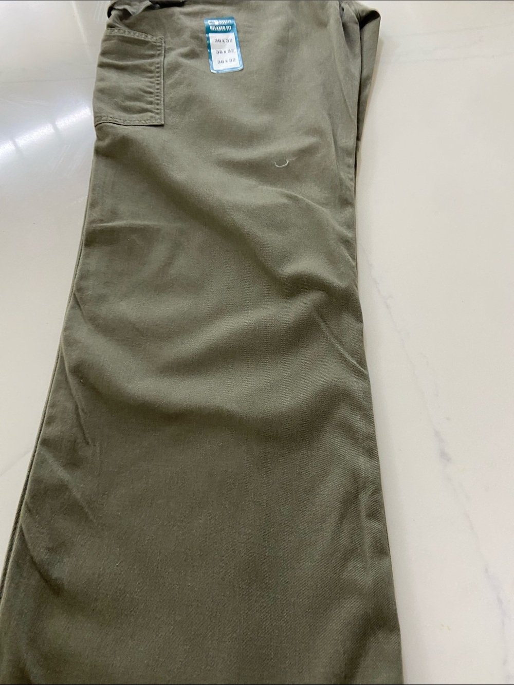 Carhartt Olive Green Relaxed Fit Work Pants - Picture 6 of 16